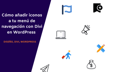 Cómo añadir iconos a tu menú de navegación con Divi en WordPress 
